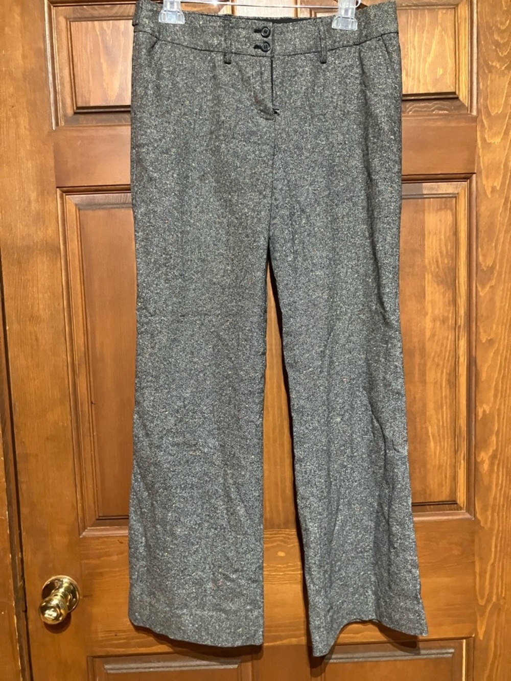 The Limited Gray Wide-Leg Dress Pants
